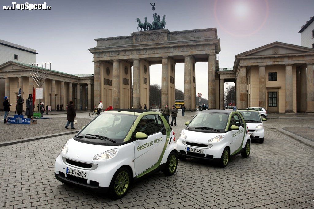 Berlín zažíva premiéru nového Smart fortwo electric drive