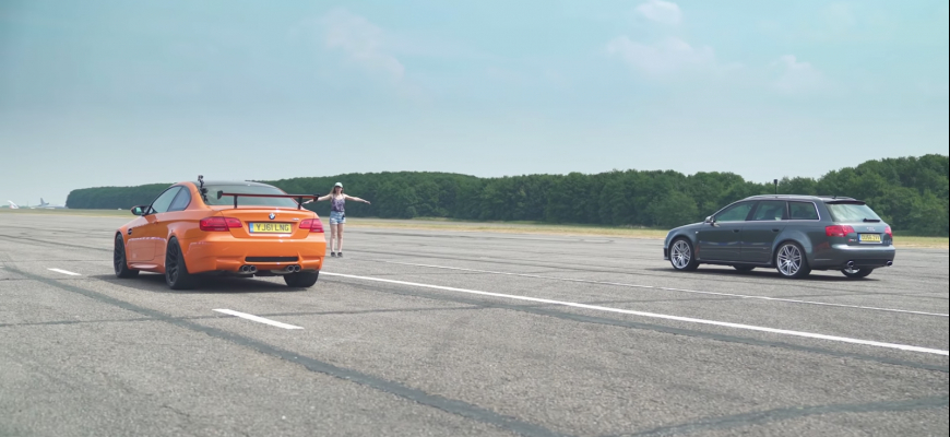 Audi RS4 a BMW M3 GTS, kto z koho?