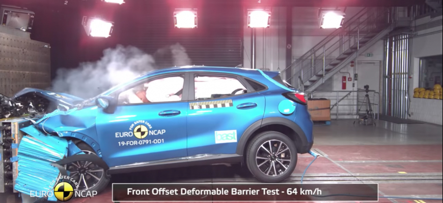 Ford Puma Euro NCAP testy zvládol veľmi slušne. Najslabšie má asistenty