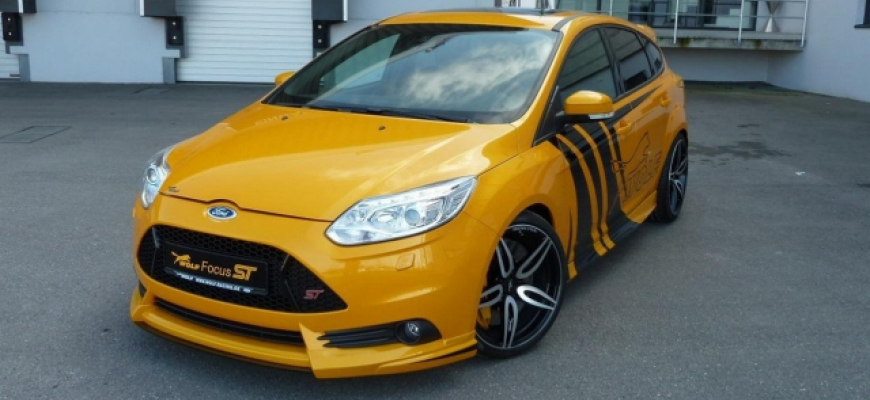 370 koní z Fordu Focus ST. Od vlka