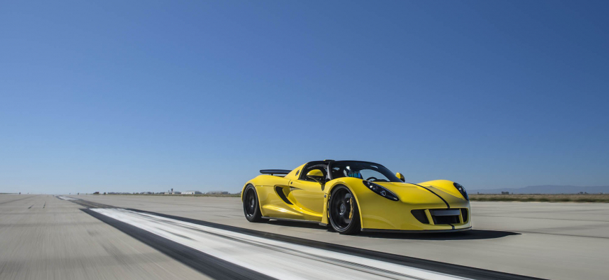 Hennessey Venom GT Spyder je najrýchlejšie otvorené auto na svete