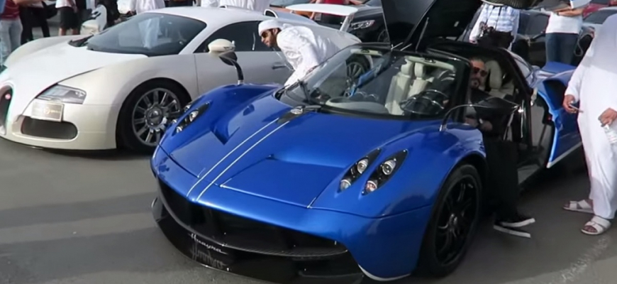 Najdrahší auto zraz sveta! V Dubaji sa stretli autá za 120 miliónov €