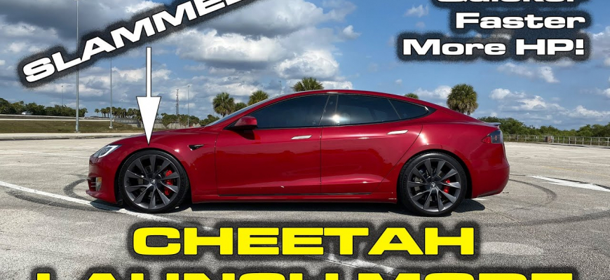 Tesla Model S dostala update, po ňom dá v cheetah mode 100 km/h za 2,5 s