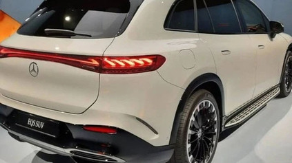 Mercedes-Benz EQS SUV na prvých fotkách ešte pred debutom