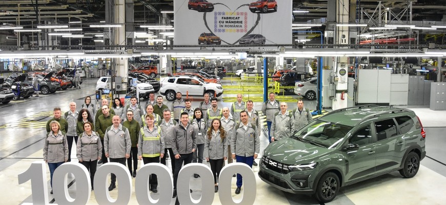 100 000 vyrobených kusov Dacia Jogger prekonala po necelom roku produkcie
