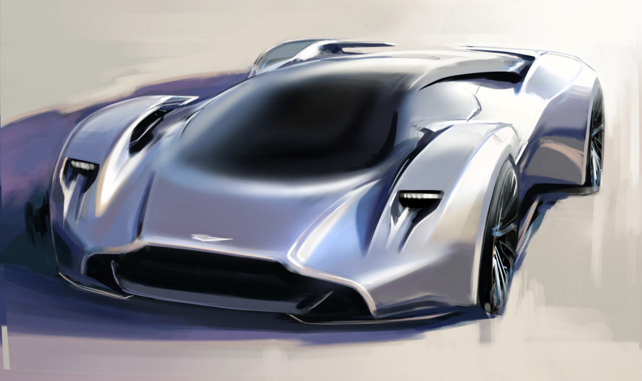 Hypercar AM-RB 001 bude mať vraj 1000 k a V12