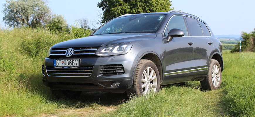 Test jazdenky VW Touareg 7P (2010 - 2018)