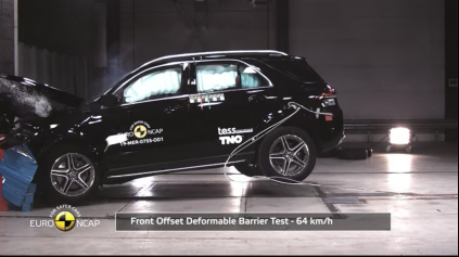 PRE MERCEDES GLE EURO NCAP TEST BOL LEN RUTINA