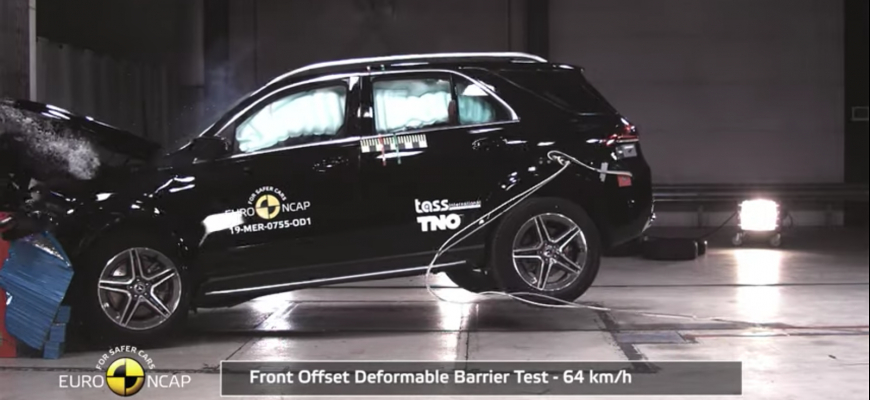 Pre Mercedes GLE Euro NCAP test bol len rutina