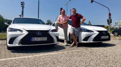 TEST Lexus ES 300h s Marcelom Forgáčom