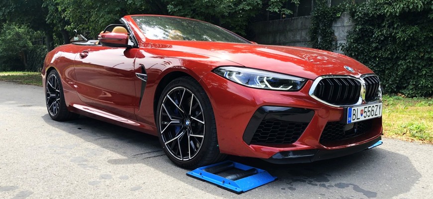 BMW M8 Cabrio 4x4 test