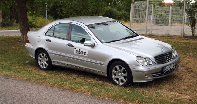 Test jazdenky Mercedes C W203 (2000 - 2007)