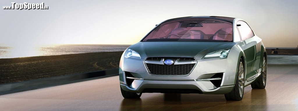 Nedostatok elegancie mu vytknúť nemožno: Subaru Hybrid Tourer Concept