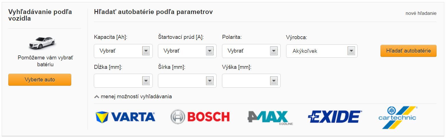 ako vybrat vhodnu autobateriu