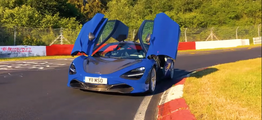 McLaren 720S nezvládne Nürburgring pod 7 minút