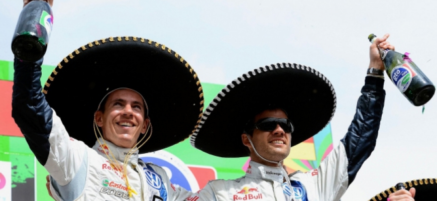 Rally Mexiko vyhral francúz Sebastien Ogier na VW Golf