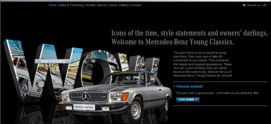 Mercedes-Benz young-classics store