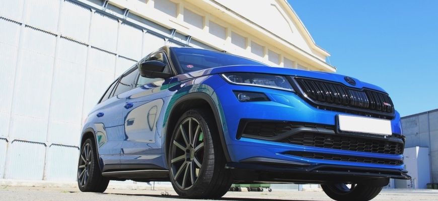 Škoda Kodiaq RS BSR posiela na kolesá takmer 300 koní. Za 500 eur