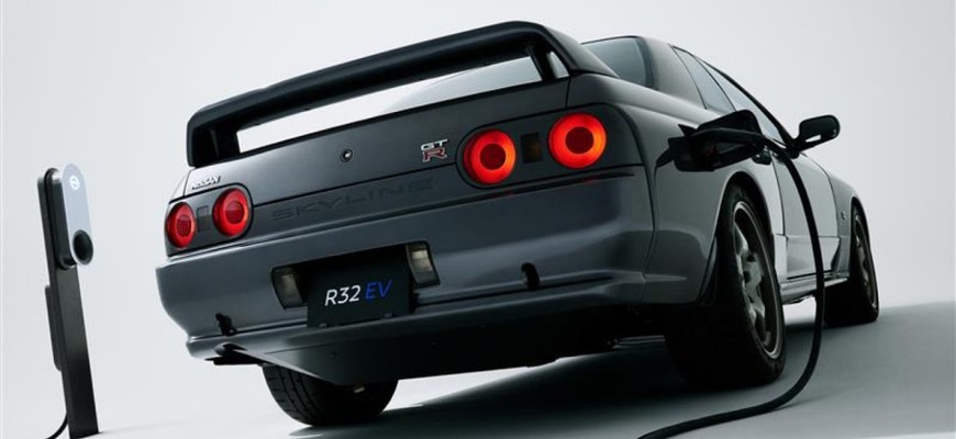 Volt-zilla: Nissan R32 Skyline GT-R šokuje ako elektromobil! Oficiálny projekt R32 EV