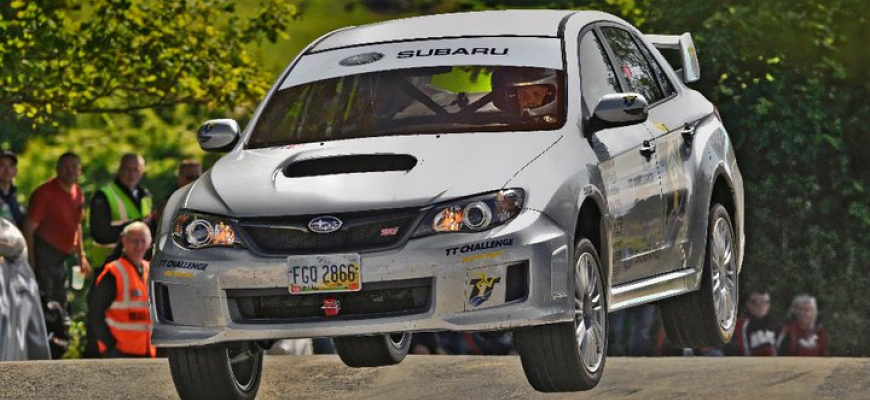 Za volantom rekordného Subaru WRX STI na Isle of Man TT