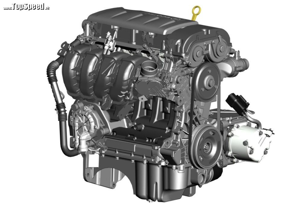 Motor od GM slúži ako generátor rozšírenia dojazdu pre Chevrolet Volt a Opel Ampera.