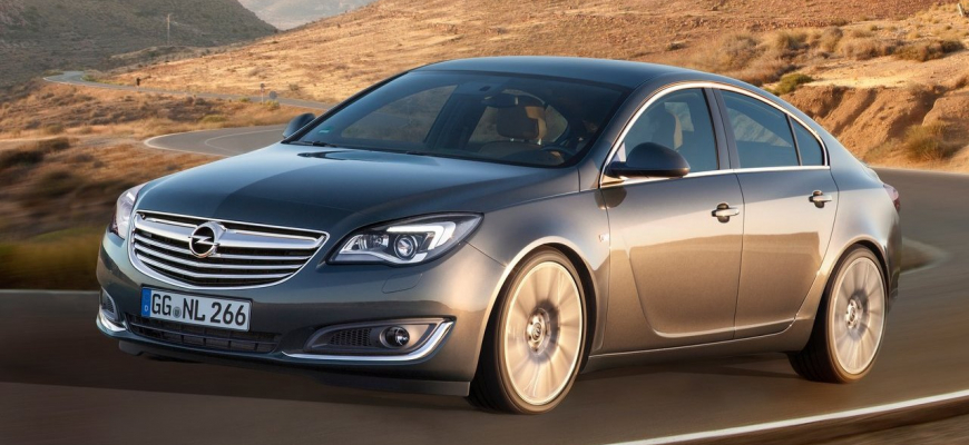 Opel Insignia 2014 - vlajková loď po facelifte