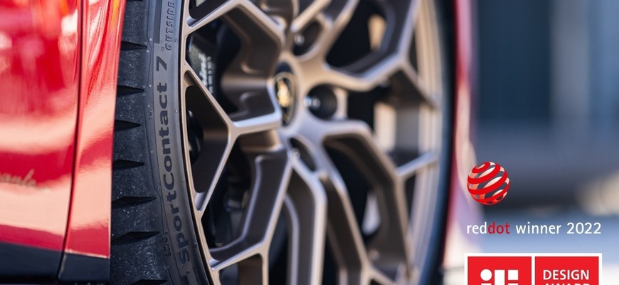 Continental je pneumatikár roka 2022 a SC7 má Red Dot Award