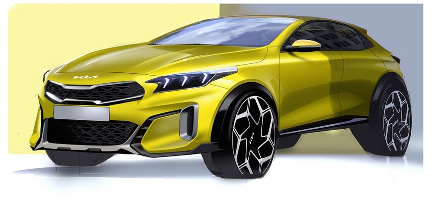 Modernizovaná Kia XCeed dostane už len hybridnú techniku, toto sú prvé oficiálne ilustrácie