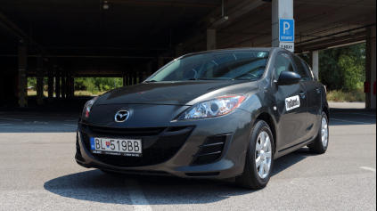 TEST JAZDENKY MAZDA 3 BL