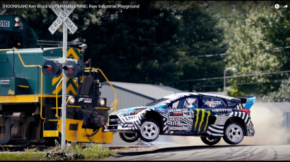 KEN BLOCK CEZ LETO NEZAHÁĽAL. VYROBIL GYMKHANA 9