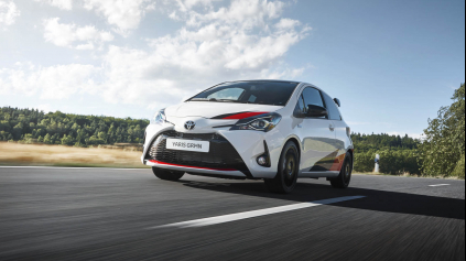 OSTRÁ TOYOTA YARIS GRMN PRICHÁDZA. MÁ 212 K A CENU 29 900 €