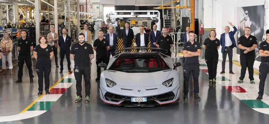 Veľký miľník! Taliani vyrobili už 10 000 kusov Lamborghini Aventador