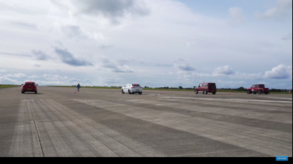 ŠPRINT X4M A AMG G63 A CAYENNE TURBO A BOWLER BULLDOG V8