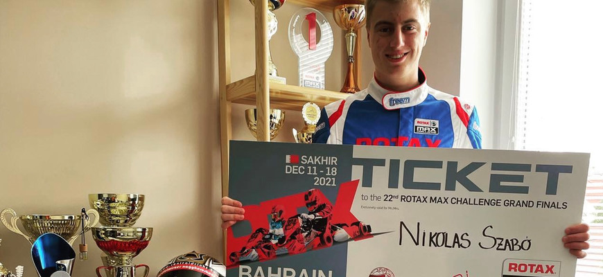 Nikolas Szabó bude bojovať o titul motokárového majstra sveta