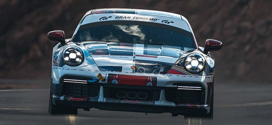 Porsche 911 Turbo S stanovilo nový rekord medzi produkčnými autami na Pikes Peaku