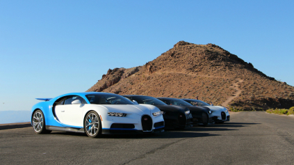 Bugatti Chiron zvládne vysoké teploty, prešlo testom Death Valley