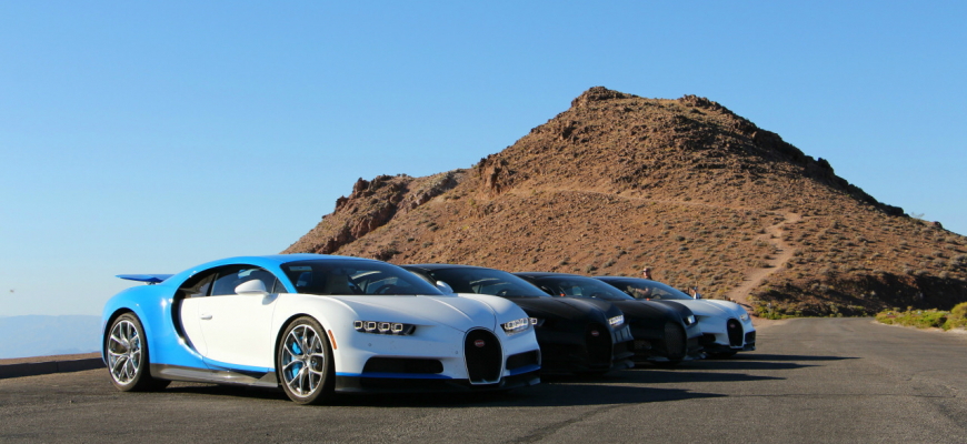 Bugatti Chiron zvládne vysoké teploty, prešlo testom Death Valley