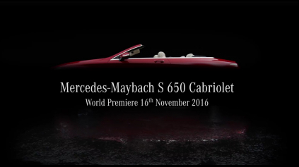 Mercedes Maybach odhalí luxusný kabriolet S650