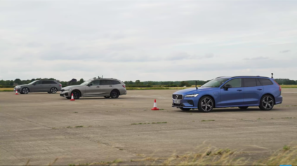 DRAG RACE AUDI S4 PROTI BMW M340I A VOLVO V60 T8