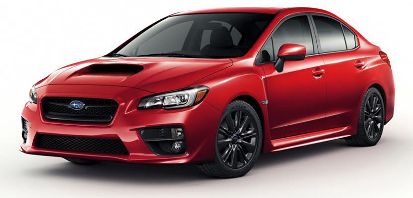 Subaru WRX 2014 predstavia v červenej. Nemá tvar kupé!