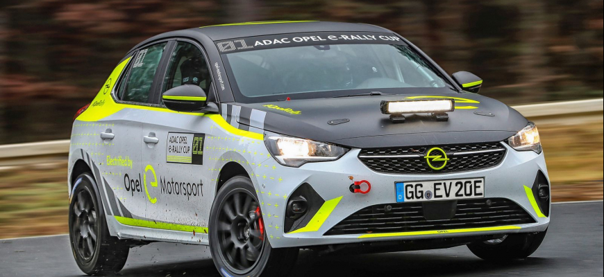 Opel vyvíja prvé elektrické rally auto, Corsa-e Rally. Zabije elektrika motoršport?