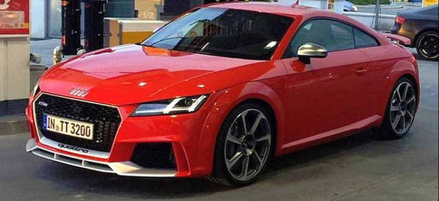 Audi TT RS v Španielsku bez kamufláže, nakrúcali reklamu