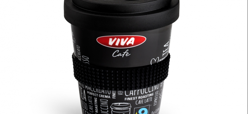 Káva so sebou do opakovane použiteľných porcelánových pohárov od OMV