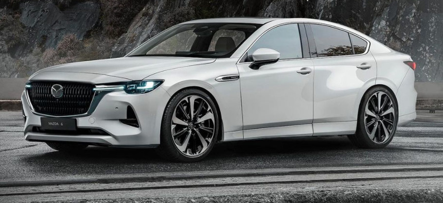 Mazda6 ďalšej generácie prejde na zadný pohon, ako môže vyzerať?