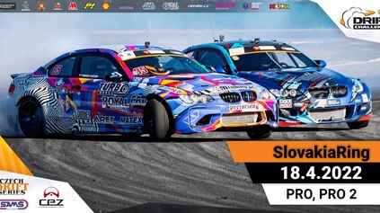 ŠIBAČKA V ZNAMENÍ MOTORŠPORTU. NA SLOVAKIA RING ZAVÍTA ŠAMPIONÁT CZECH DRIFT SERIES