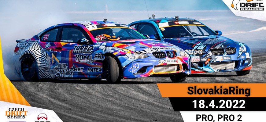 Šibačka v znamení motoršportu. Na Slovakia Ring zavíta šampionát Czech Drift Series