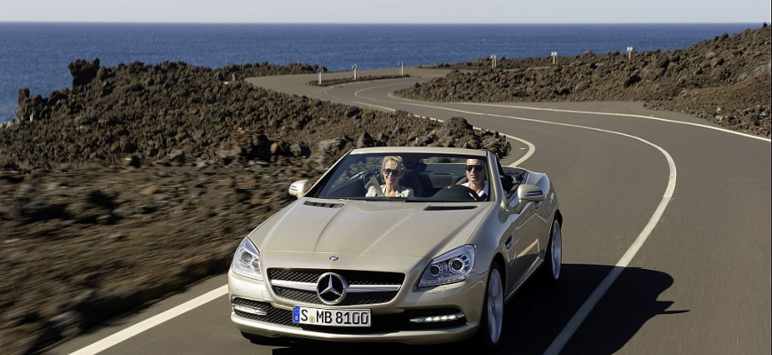 Video: Mercedes Benz SLK a C Coupe