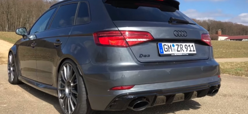 Audi RS3 HGP s takmer diabolskými 606 koňmi