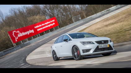 SEAT LEON ST CUPRA JE NAJRÝCHEJŠÍ KOMBÍK NA NÜRBURGRINGU. PREKONAL AJ AUDI RS6