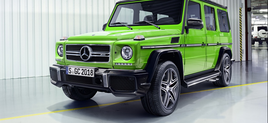 Mercedes-Benz G 2016 : viac výkonu a nové farby